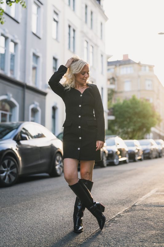 Lilo Mini Dress Black 