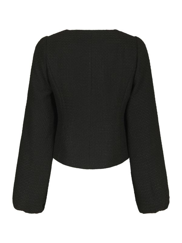 Junette Boucle Jacket Black 