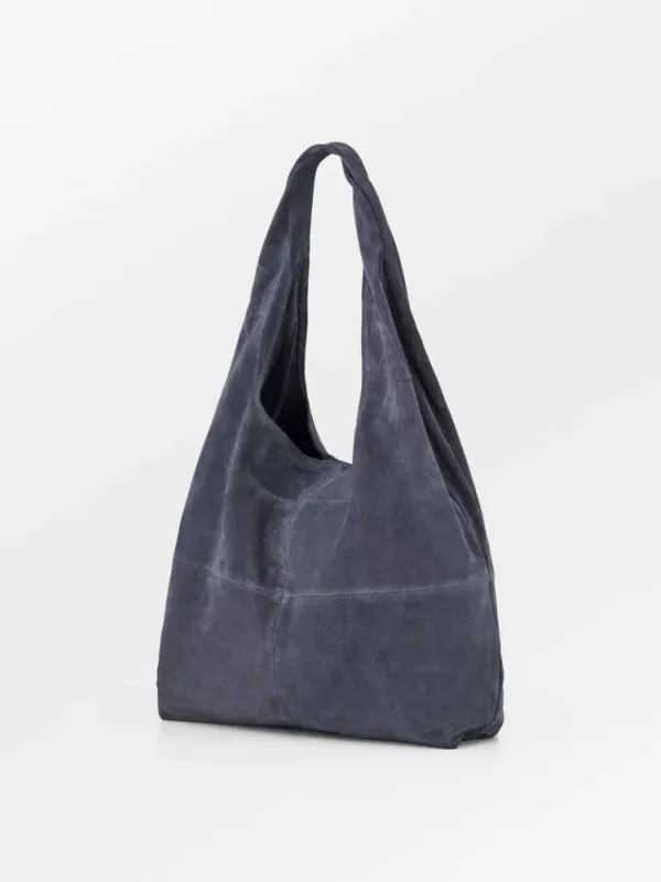 Suede Dalliea Bag Dark Blue 