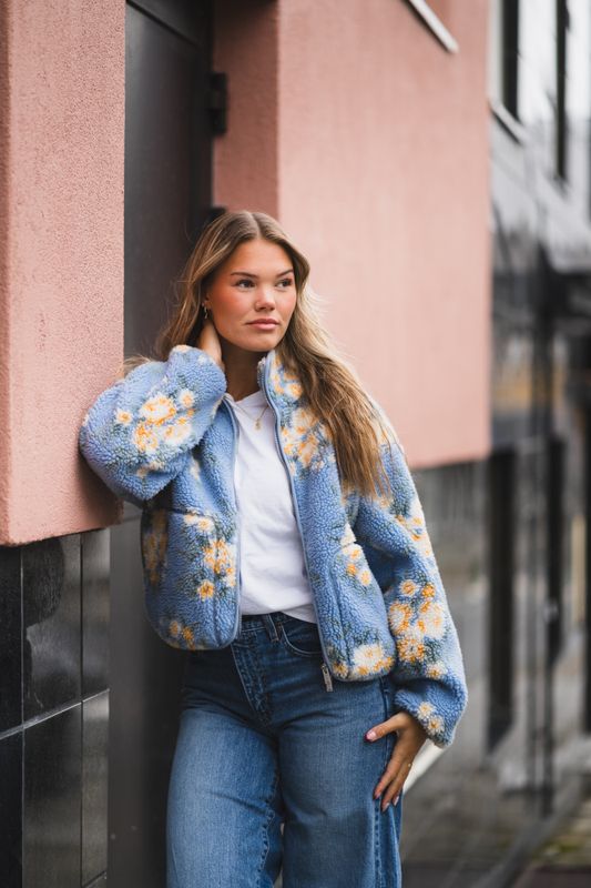 Rype Fleece Jacket Light Blue Mix 