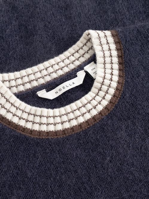 Hovedbilde Marthy Knit Navy Brown 