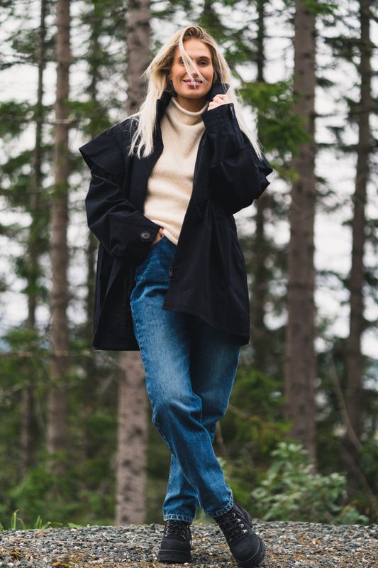 Virvelvind Coat New Black 