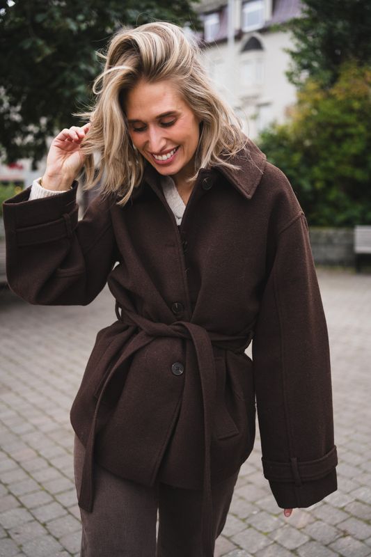 Amaranda Jacket Hot Fudge 