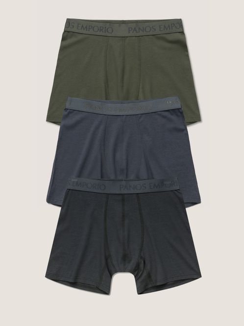 Hovedbilde 3Pk Base Bamboo Boxer Tamac/Asphalt/Forest 