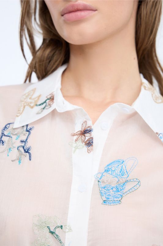 Nilsa Shirt Ivory 