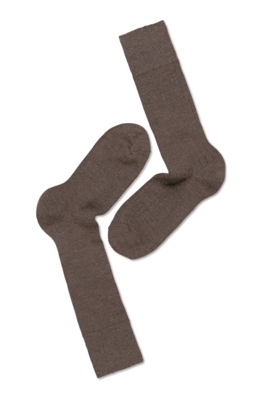 2PK Calle Premium Mercerized Wool Rib Brown 