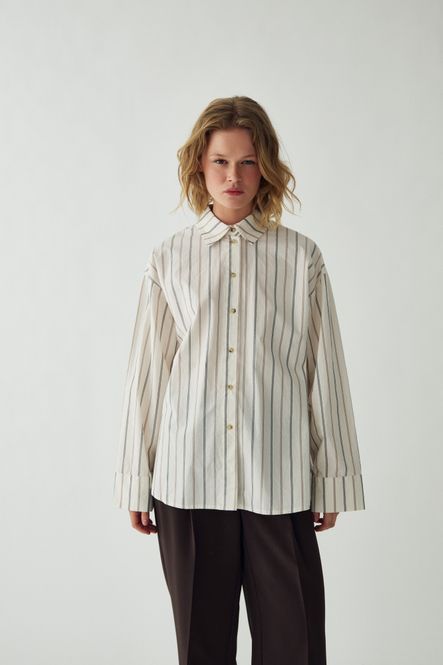 Hovedbilde Lavonda Shirt Ellington White Stripe