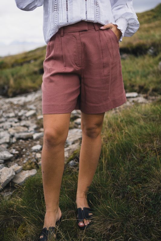 Daria Shorts Terracotta 