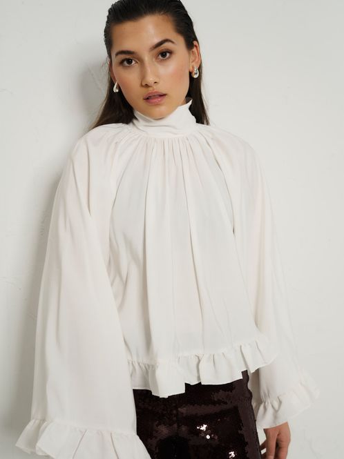 Hovedbilde Clara Blouse Offwhite 