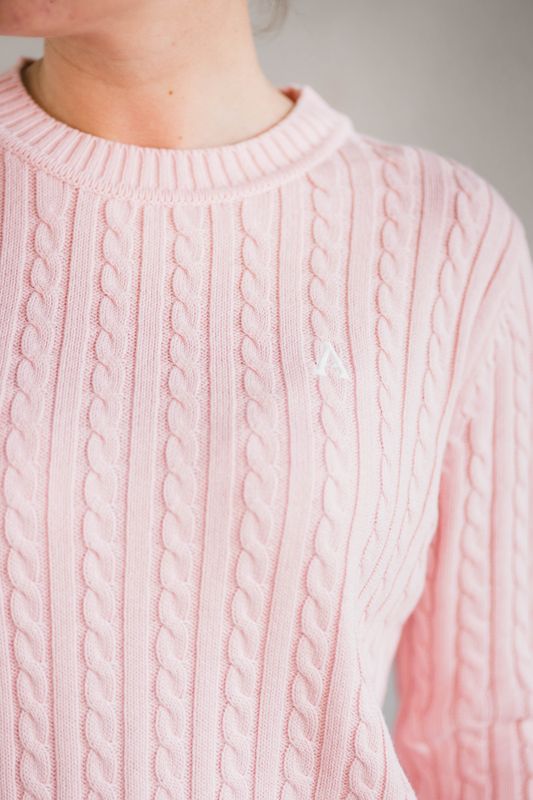 Livvy Cable Light Pink 