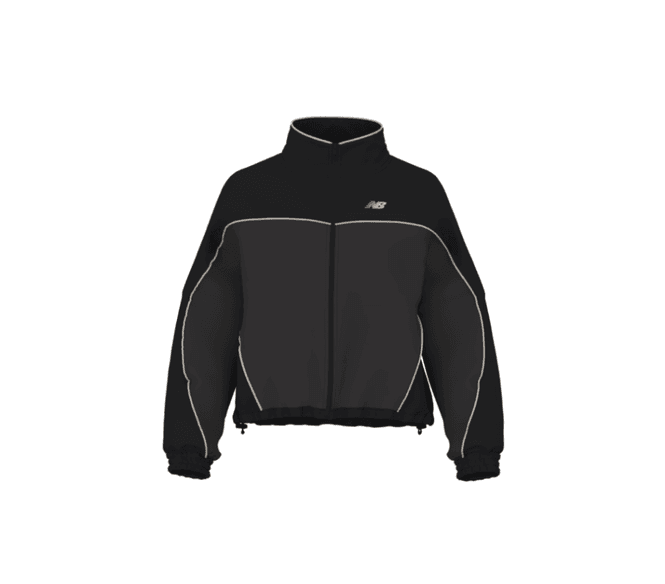 Hovedbilde Trackside Woven Jacket Black Cement 