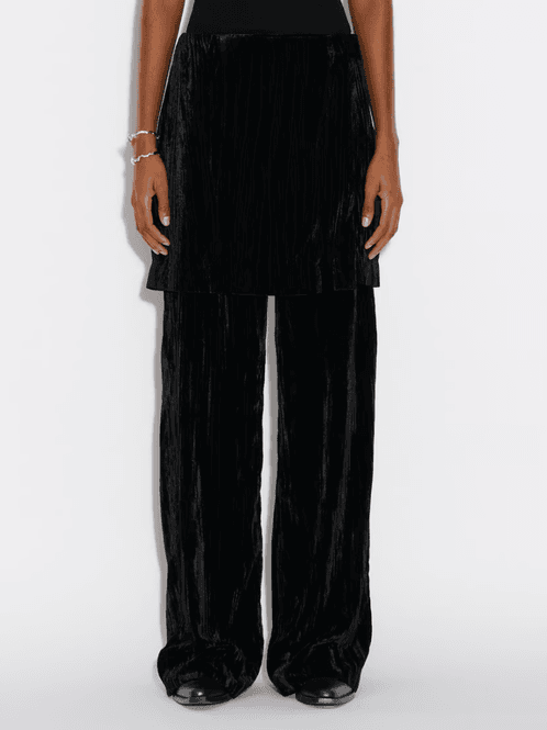 Hovedbilde Cygnet Velvet Skirt Black 