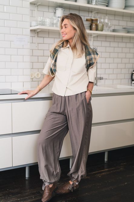 Hovedbilde Notis Balloon Pant Walnut 