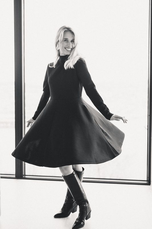 Rosa Dress Black 
