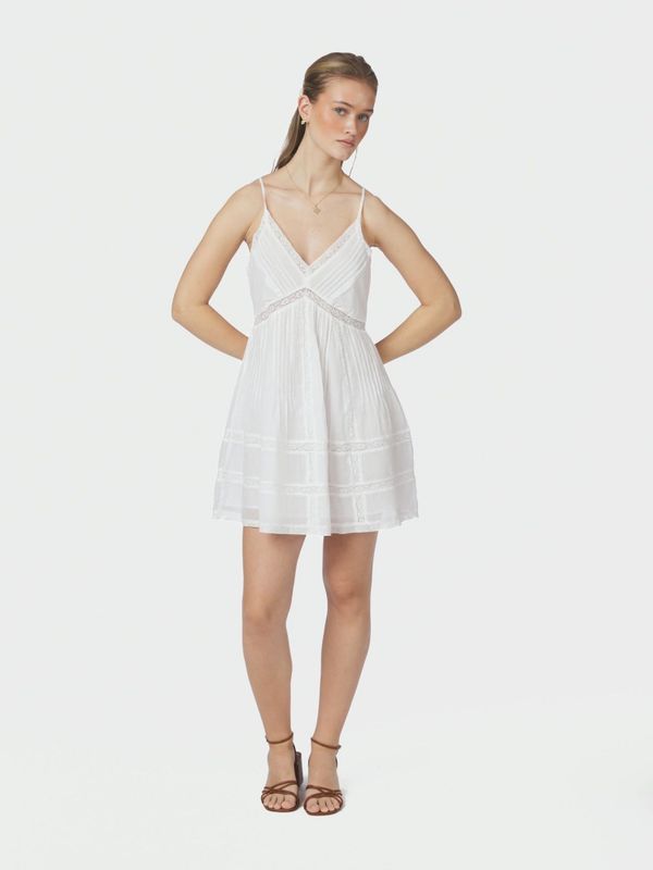 Valora S Voile Dress White 