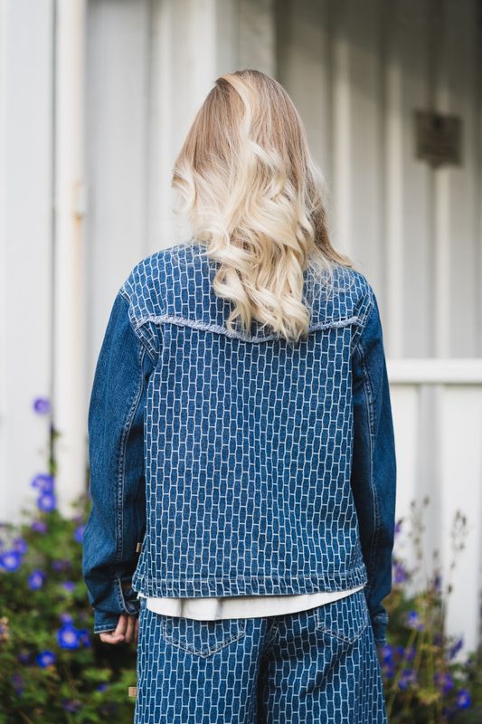 Dharma Jacket Light Wash Blue Denim 