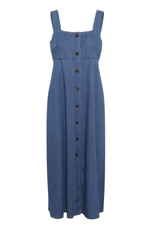 Raida Dress Light Blue Denim 