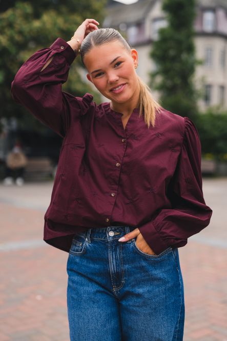 Hovedbilde Mila Shirt Bordeaux
