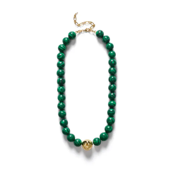 Hovedbilde Malachite Dreams Necklace Holly Green 
