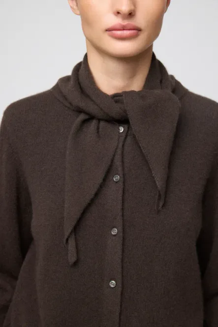 Hovedbilde Classic Cashmere Cardigan Chocolate 