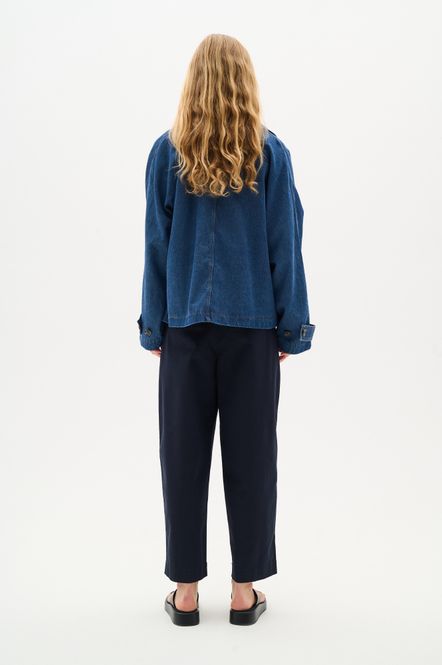 Hovedbilde Mable Minona Short Coat Dark Blue Denim 