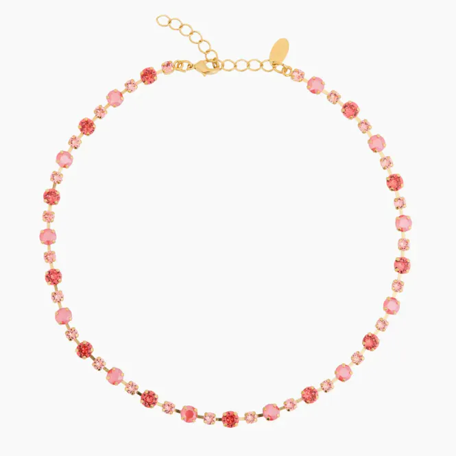 Hovedbilde Calanthe Necklace Gold Light Coral Combo 