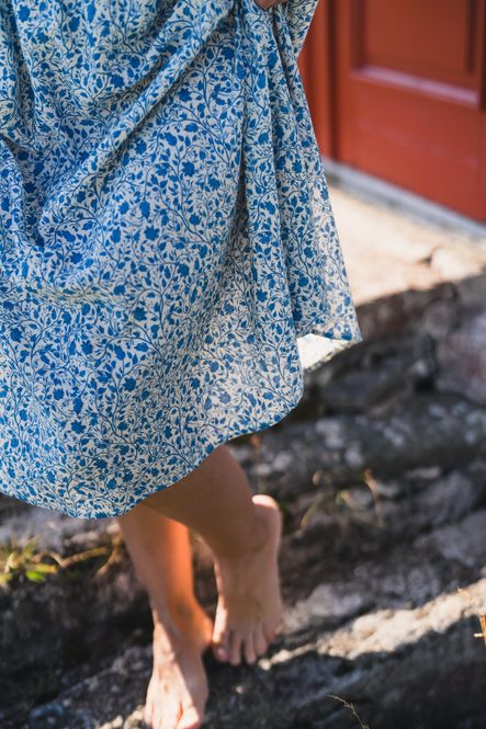Hovedbilde Astrid Midi Dress Q Harbor Flower 