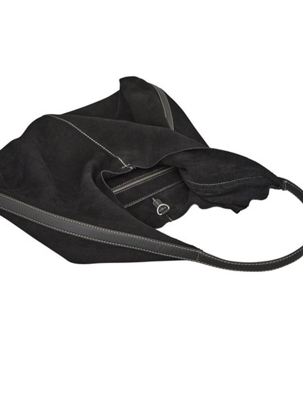 Suede Siena Bag Black 
