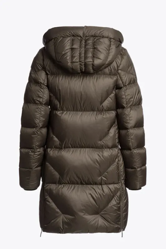 Janet Hooded Down Jacket Antique Bronze 
