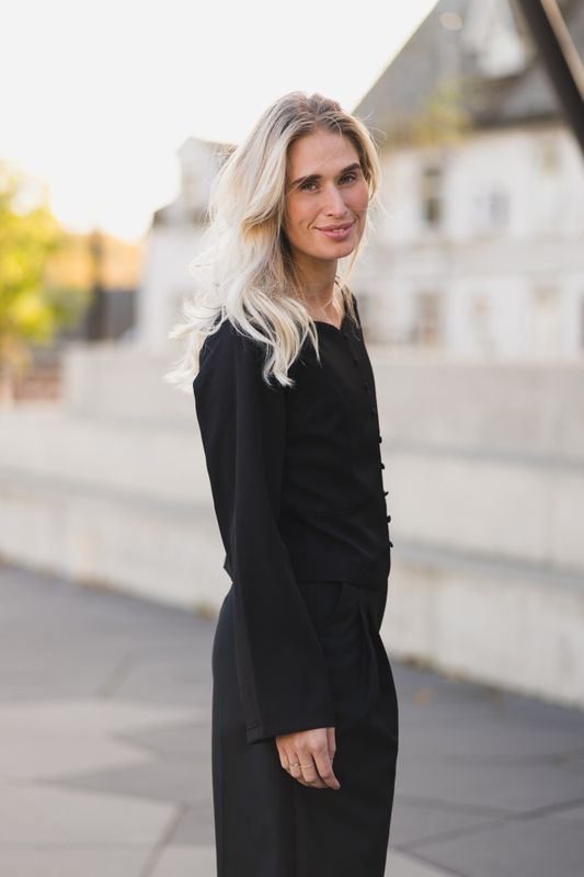 Salsa Structure Blouse Black 