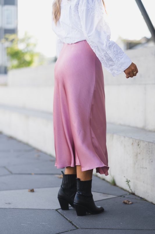 Bovary Skirt Evening Rose