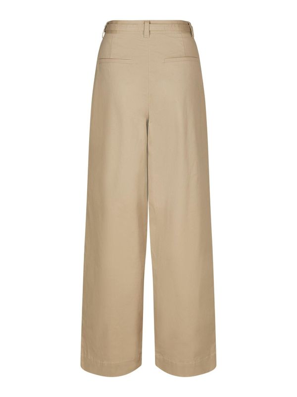 Malba Solid Pants Camel 