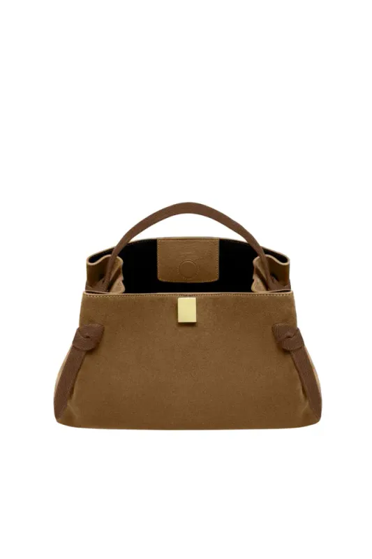 Gyoza Suede Cognac 