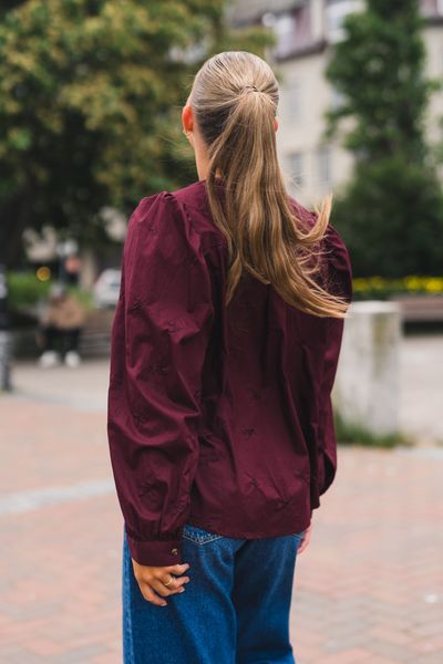 Hovedbilde Mila Shirt Bordeaux