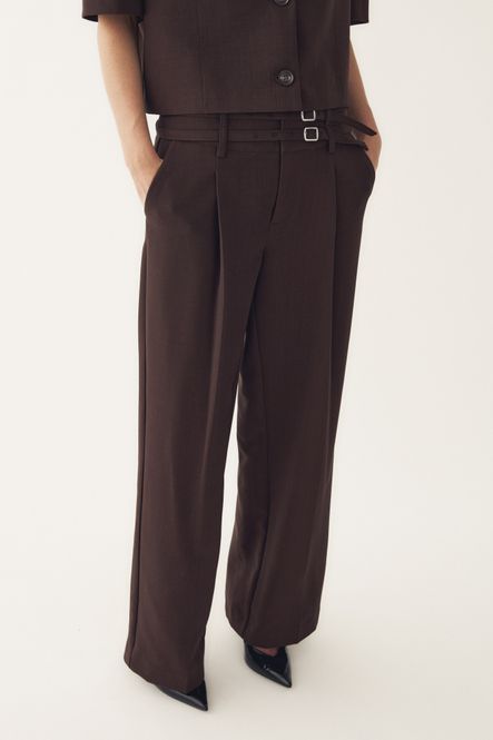 Hovedbilde Darryl HW Pants Chocolate 