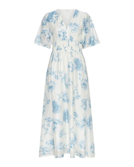 Hovedbilde Evangelia 2/4 Dress M Blue Flower 
