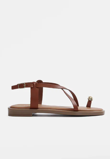 Hovedbilde Ella Sandal Cognac 