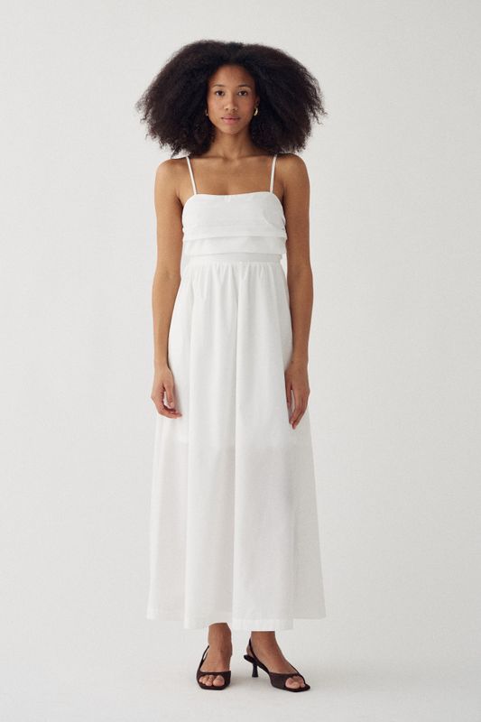 Malika Dress White 