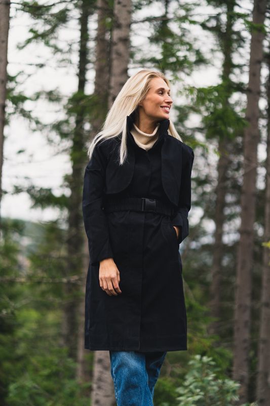 Skyet Coat New Black 