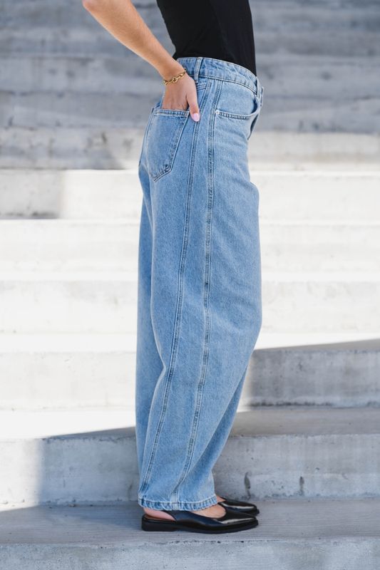 Alannah D Pants Stonewash 