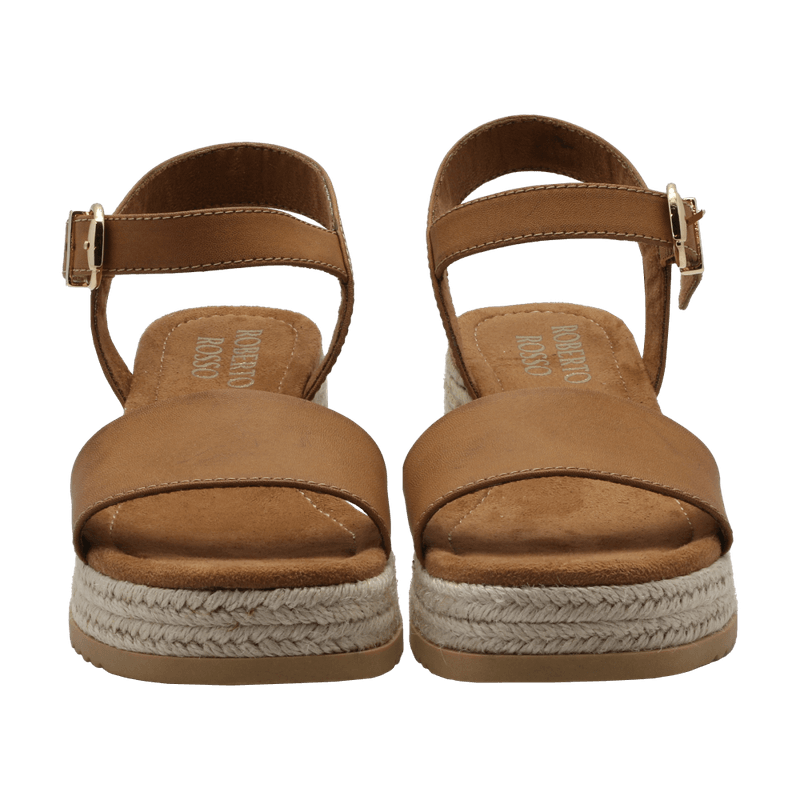 Lili Wedge Cognac