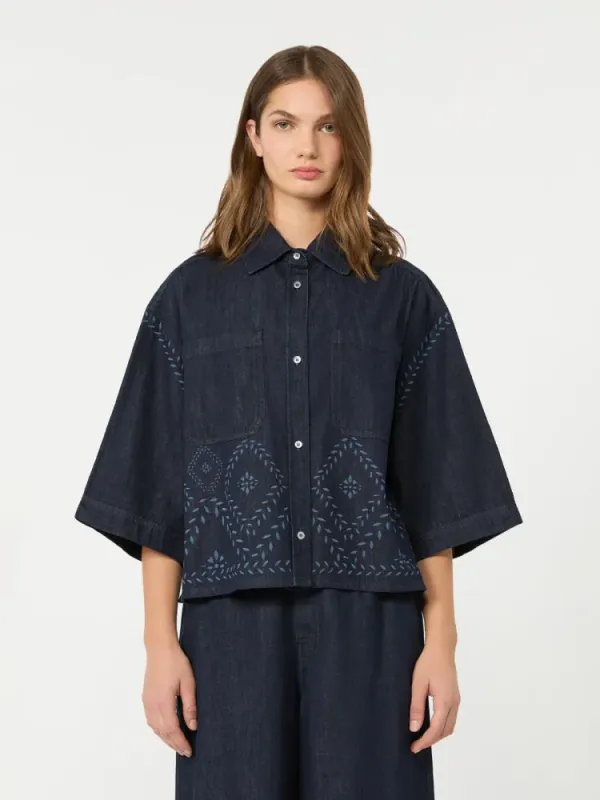 Kdalare Shirt Navy Denim 