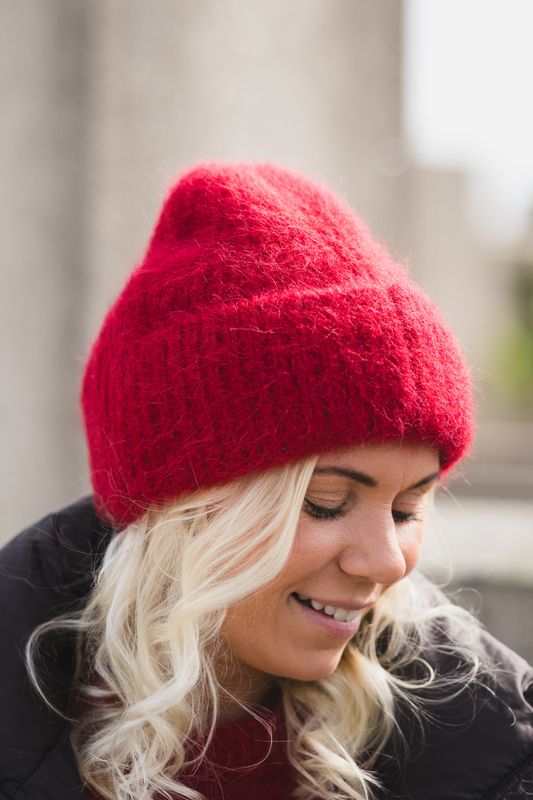 Ayla Beanie Red 