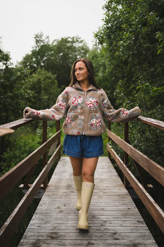 Rype Fleece Jacket Taupe Mix 