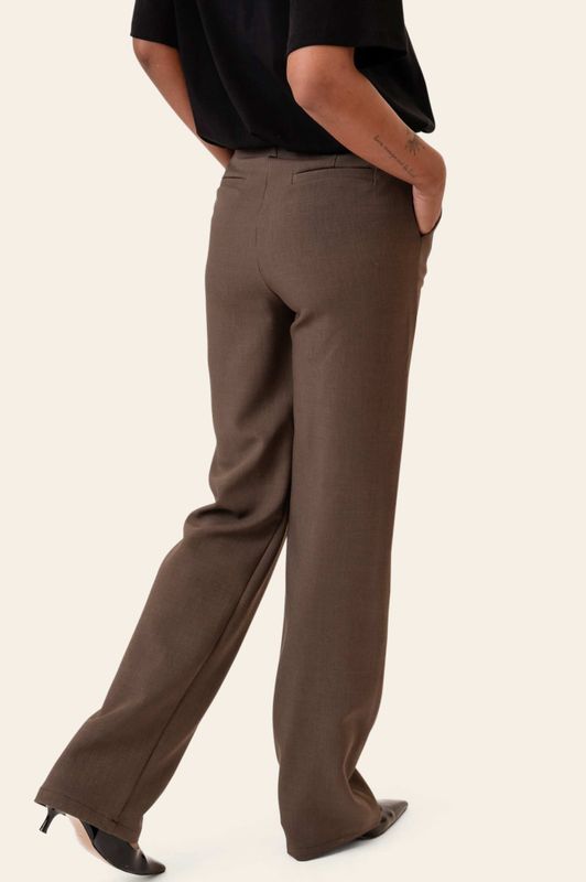 Signatureic Pants Dark Brown