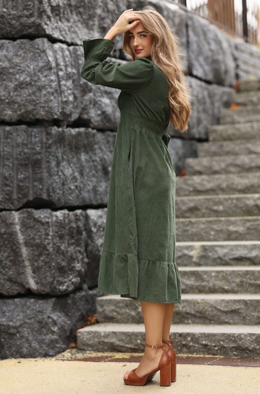Devotion Dress Harvest Green 