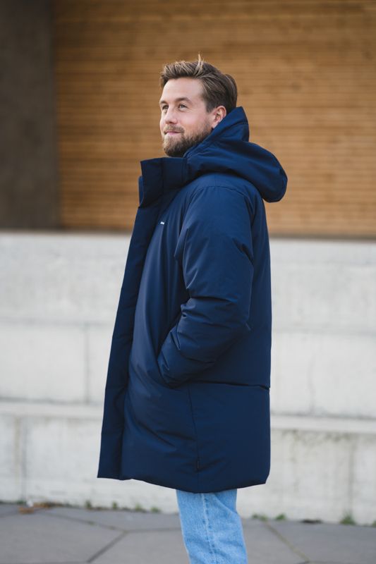 Lom Light Down Jacket Dark Navy 