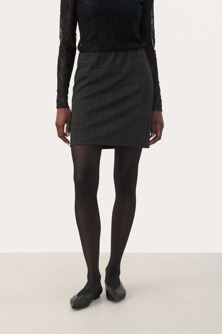 Hovedbilde Corinne Skirt Grey Check 