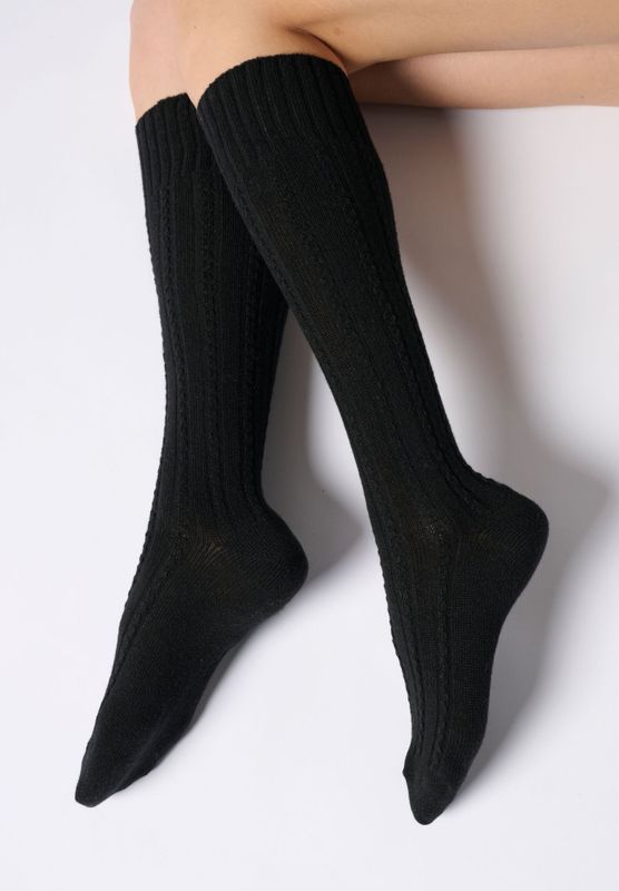 Knee Highs Nancy Black 