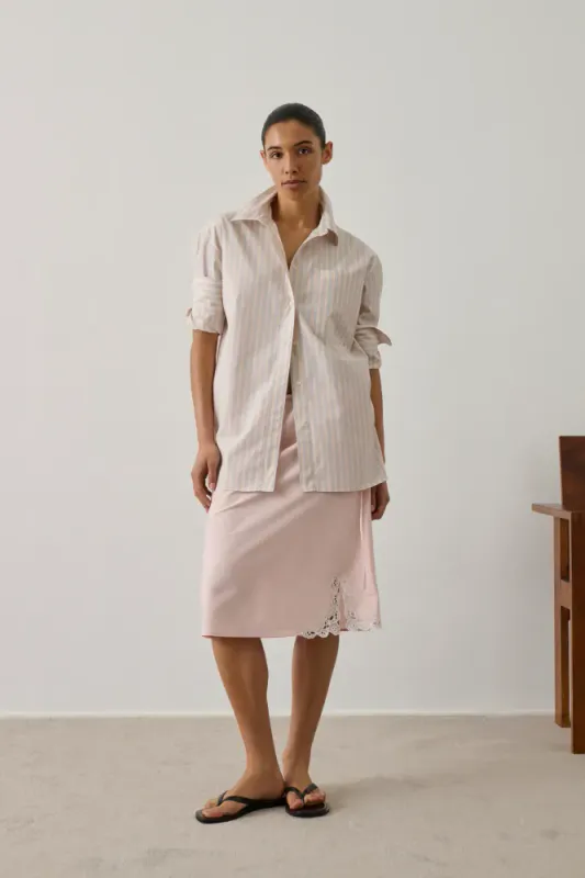 Carlotta Shirt Orange/Grey 